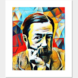 John Addington Symonds Abstract Portrait | John Addington Symonds Artwork 2 Posters and Art